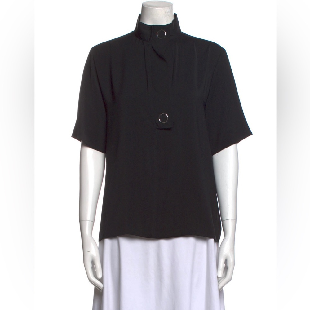 Sandro Mock neck polo shirt